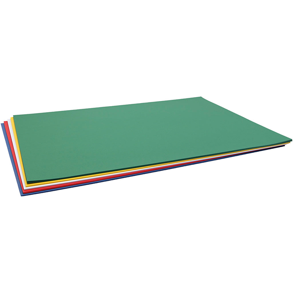 Cartulina colores surtidos 50x70 cm 220 g — 100 hojas (1 pack)