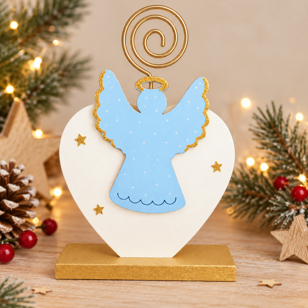 Corazón para foto y figura Ángel