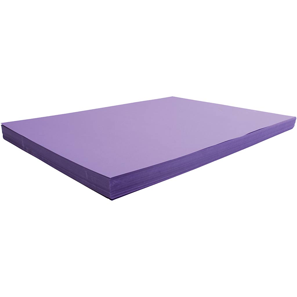 Cartulina morado 50x70 cm 270 g — 100 hojas (1 pack)