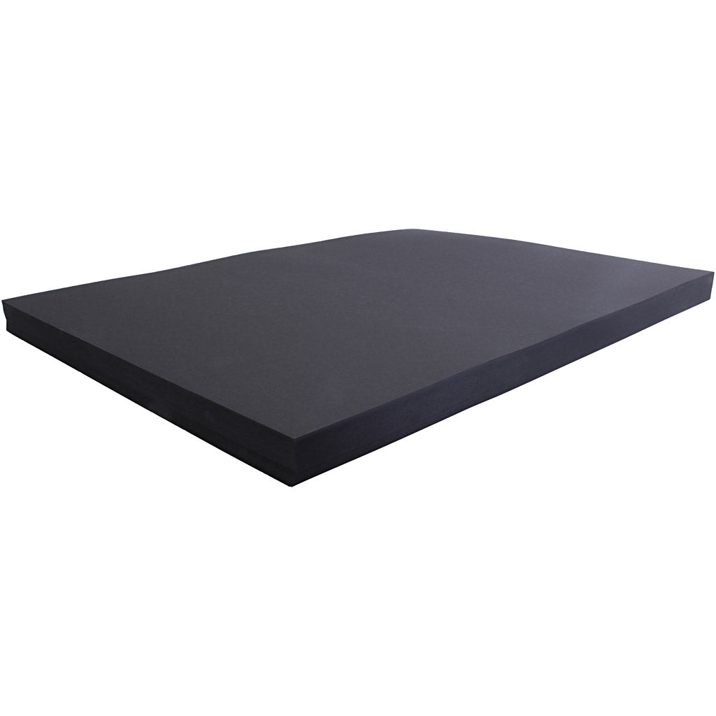 Cartulina negro 50x70 cm 270 g — 100 hojas (1 pack)