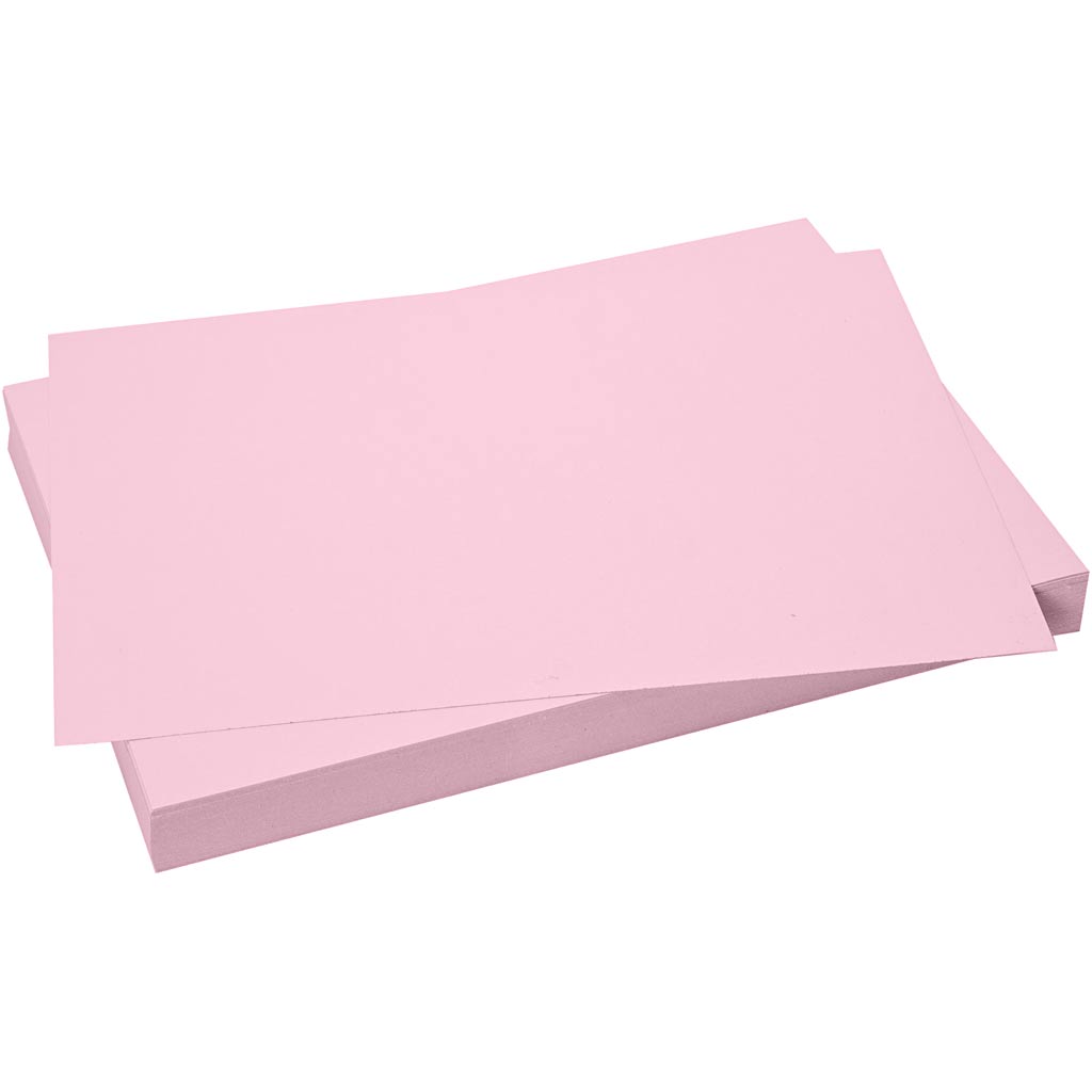 Cartulina rosa claro 50x70 cm 270 g — 10 hojas (1 pack)