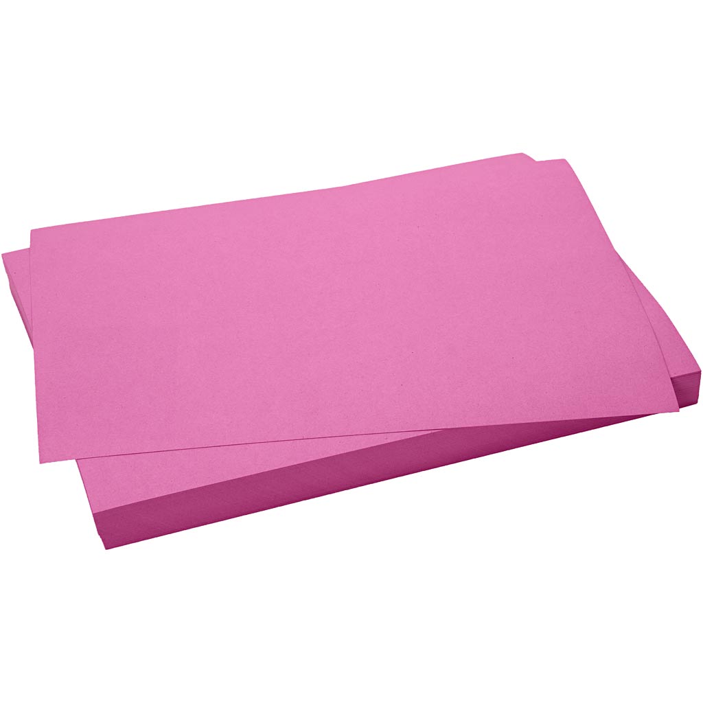 Cartulina rosa claro 50x70 cm 270 g — 100 hojas (1 pack)