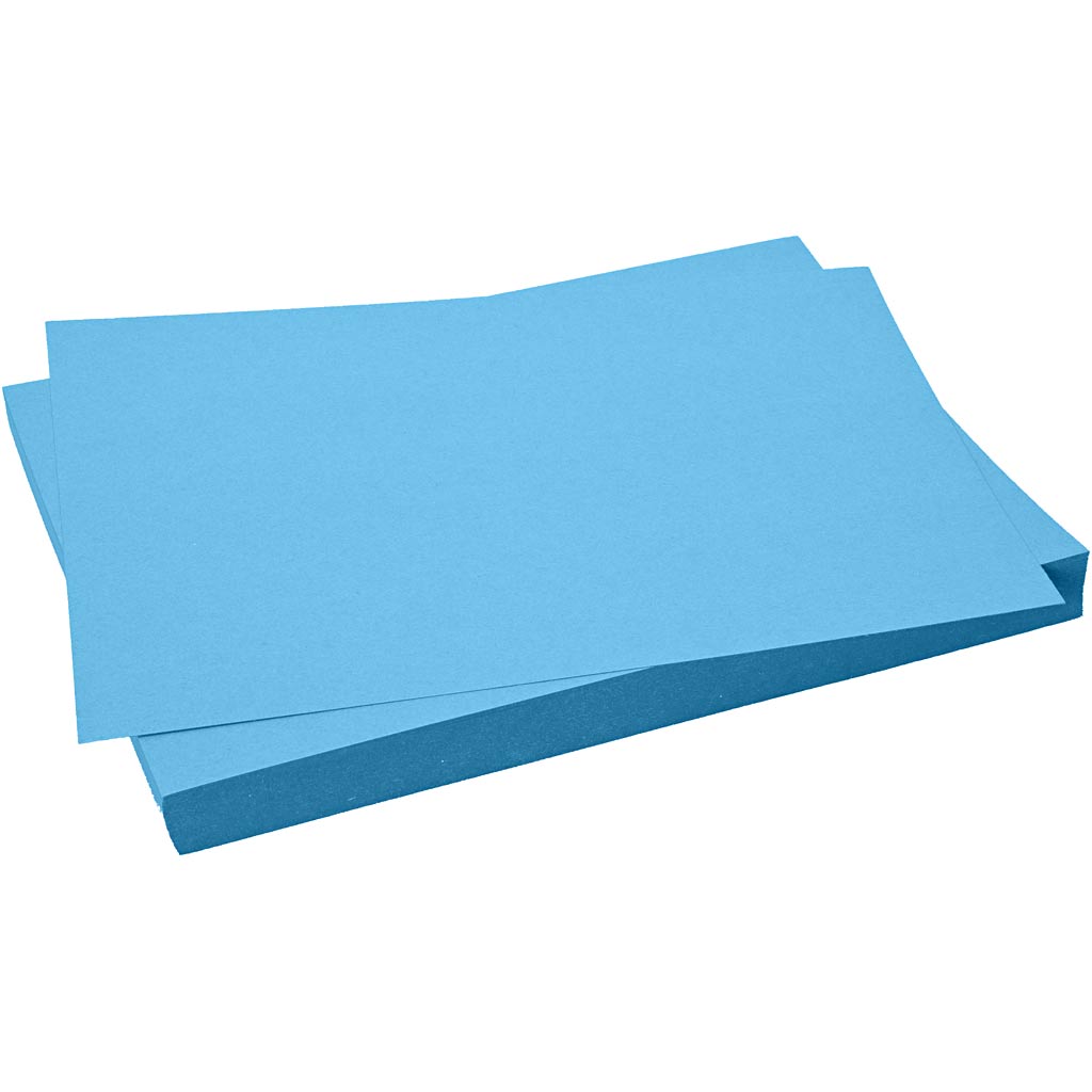 Cartulina turquesa 50x70 cm 270 g — 100 hojas (1 pack)