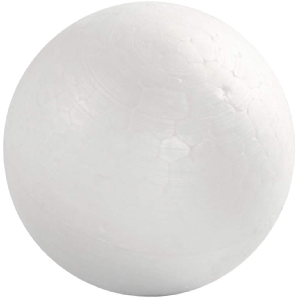 Bolas de poliestireno blanco ⌀ 6 cm — 50 ud (1 pack)