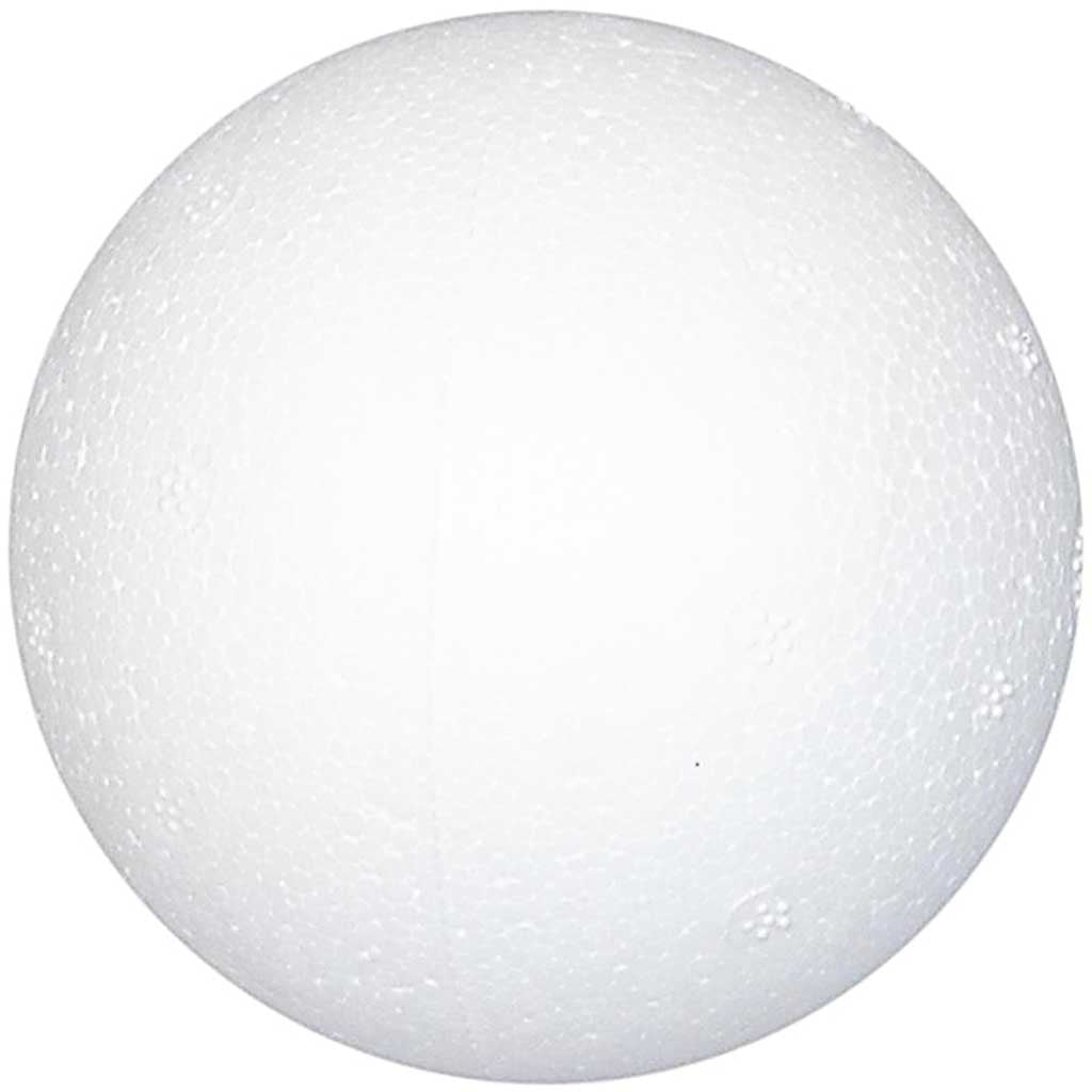 Bolas de poliestireno blanco ⌀ 7 cm — 50 ud (1 pack)