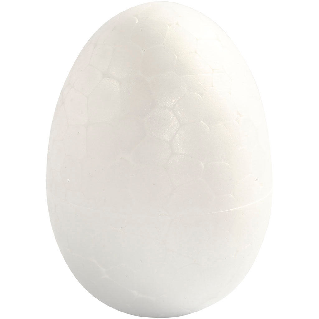Huevos de poliestireno blanco — 100 ud (1 pack)