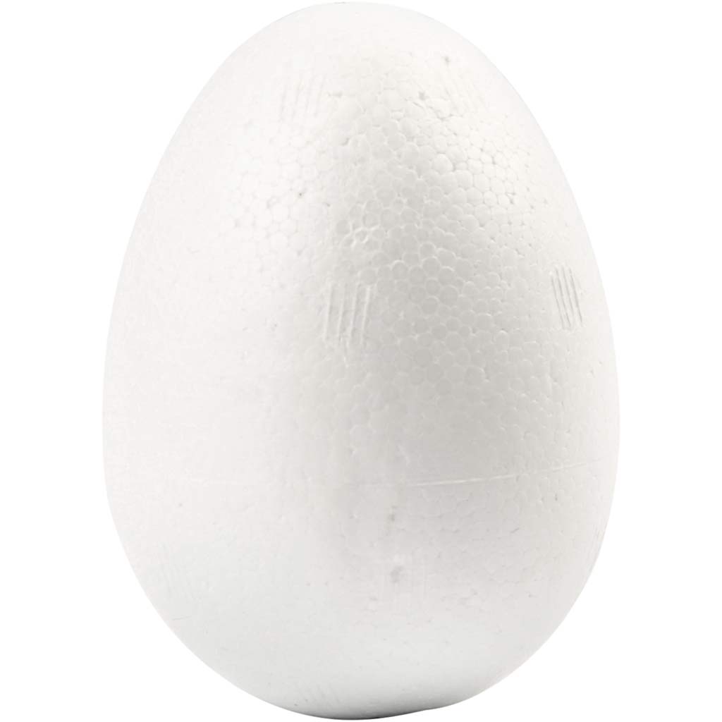 Huevos de poliestireno blanco — 50 ud (1 pack)
