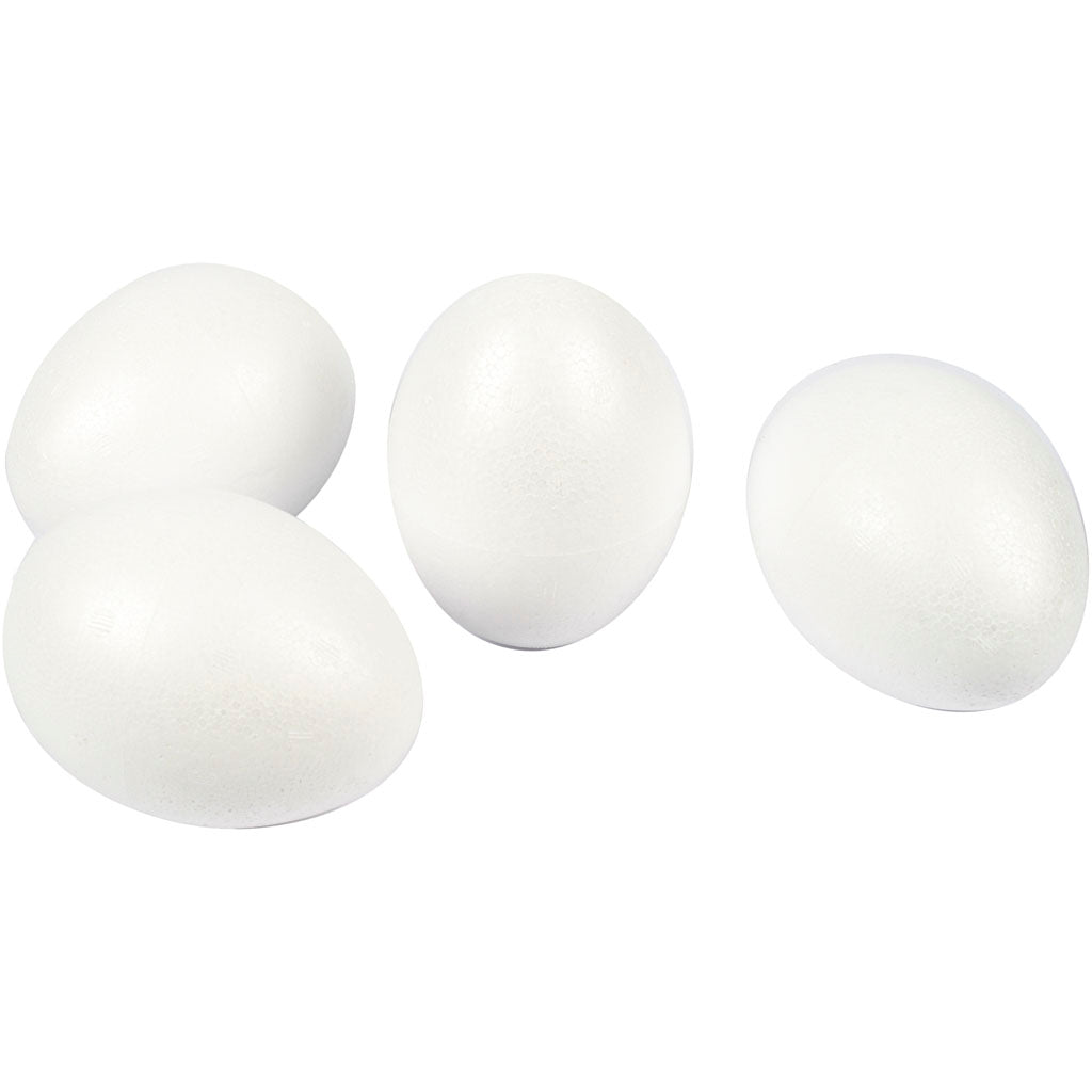 Huevos de poliestireno blanco — 25 ud (1 pack)