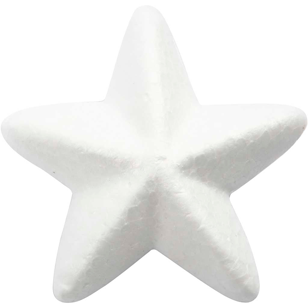 Estrella decorativa blanco — 50 ud (1 pack)