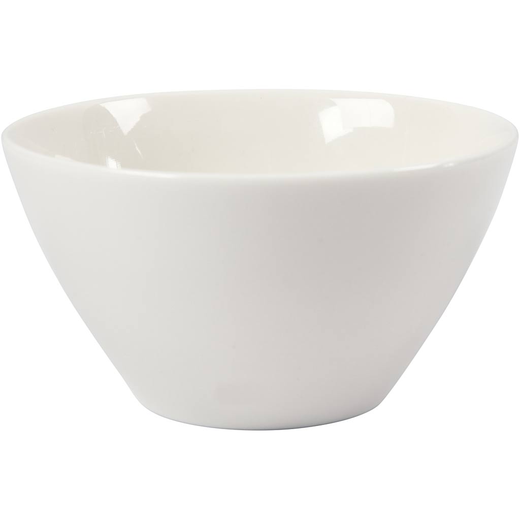 Bol de cereales blanco ⌀ 12.5 cm — 20 ud (1 pack)