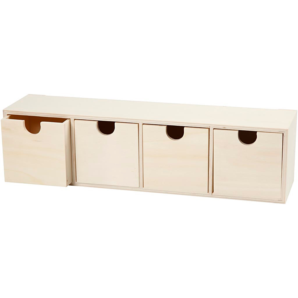Cómoda en miniatura 9.2x34.7 cm — 1 ud