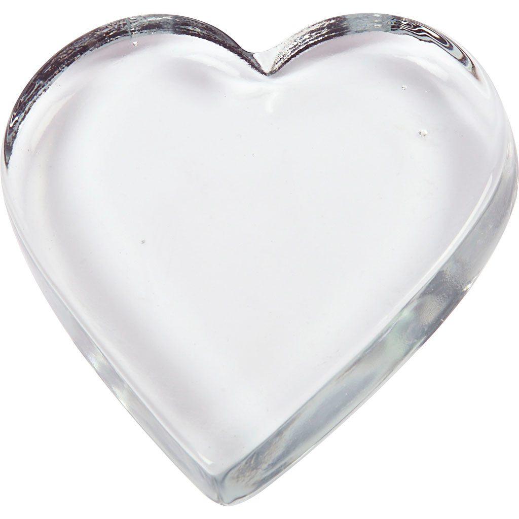 Corazón decorativo 9x9 cm — 10 ud (1 pack)