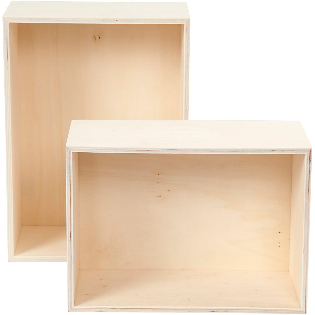 Cajas de almacenamiento — 2 ud (1 set)