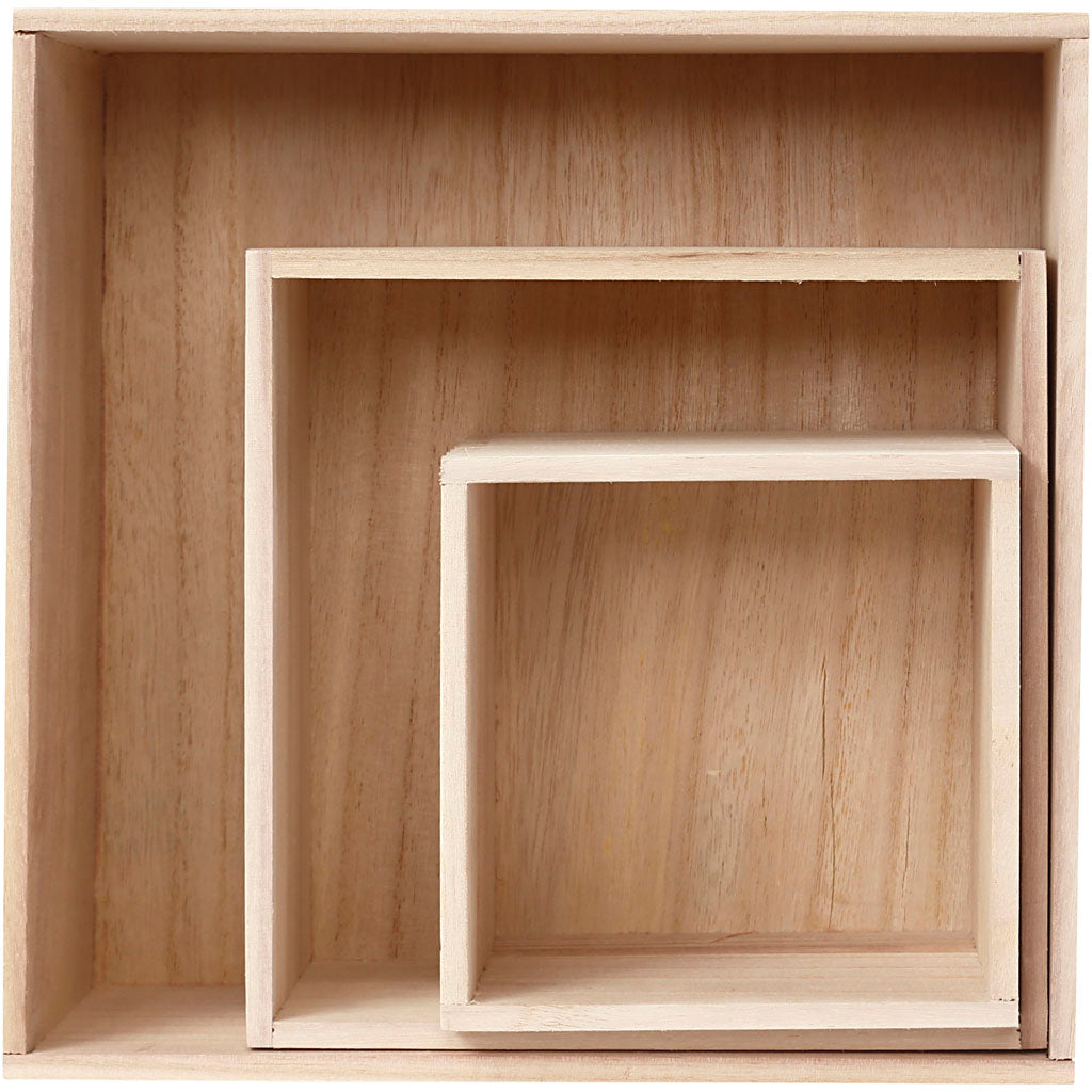 Cajas de almacenamiento — 3 ud (1 set)
