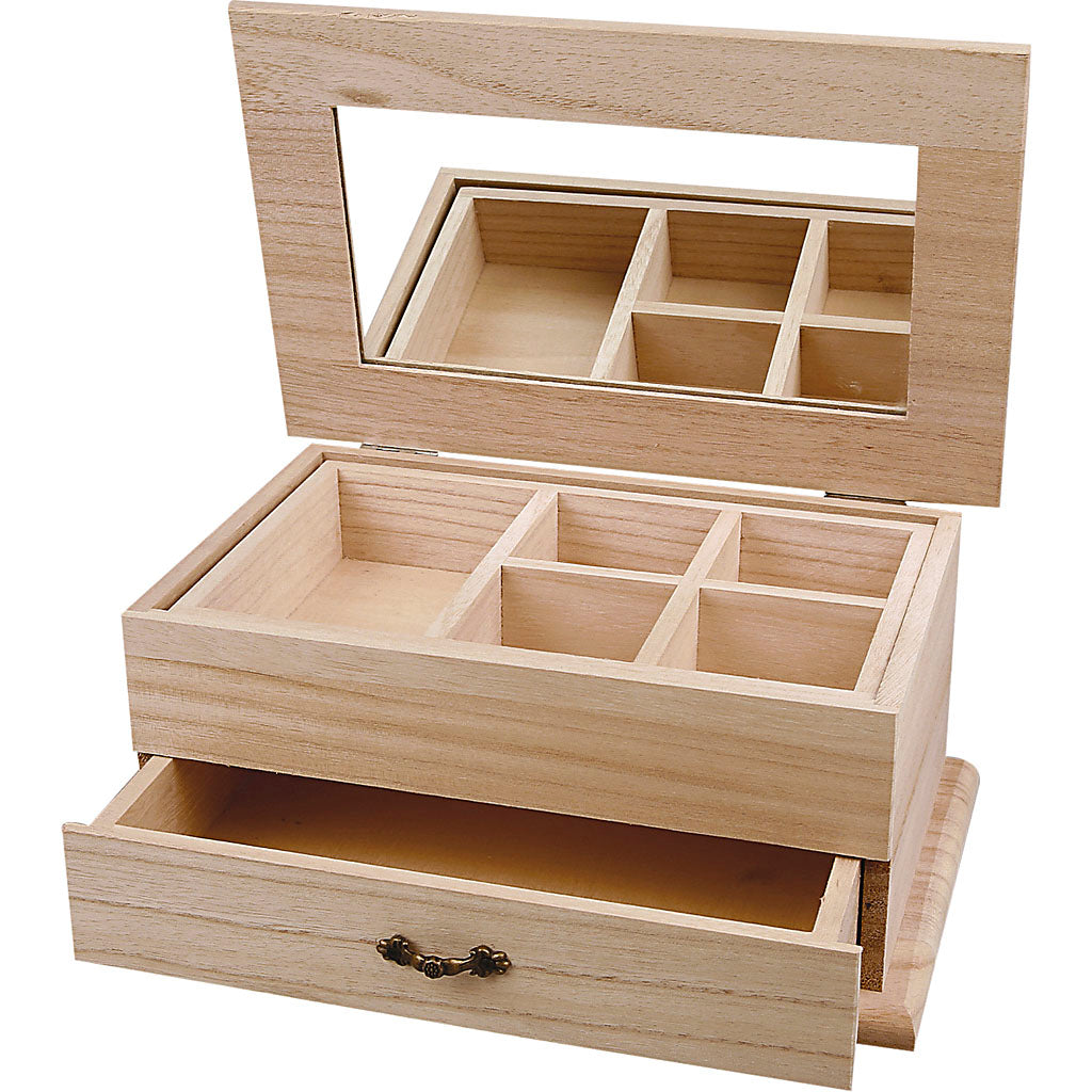 Joyero 27x17x12 cm — 1 ud