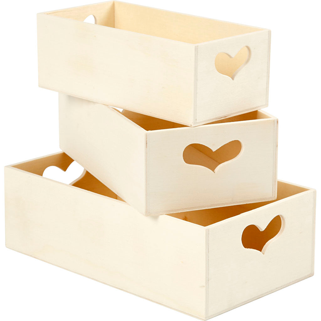 Cajas de almacenamiento — 3 ud (1 set)