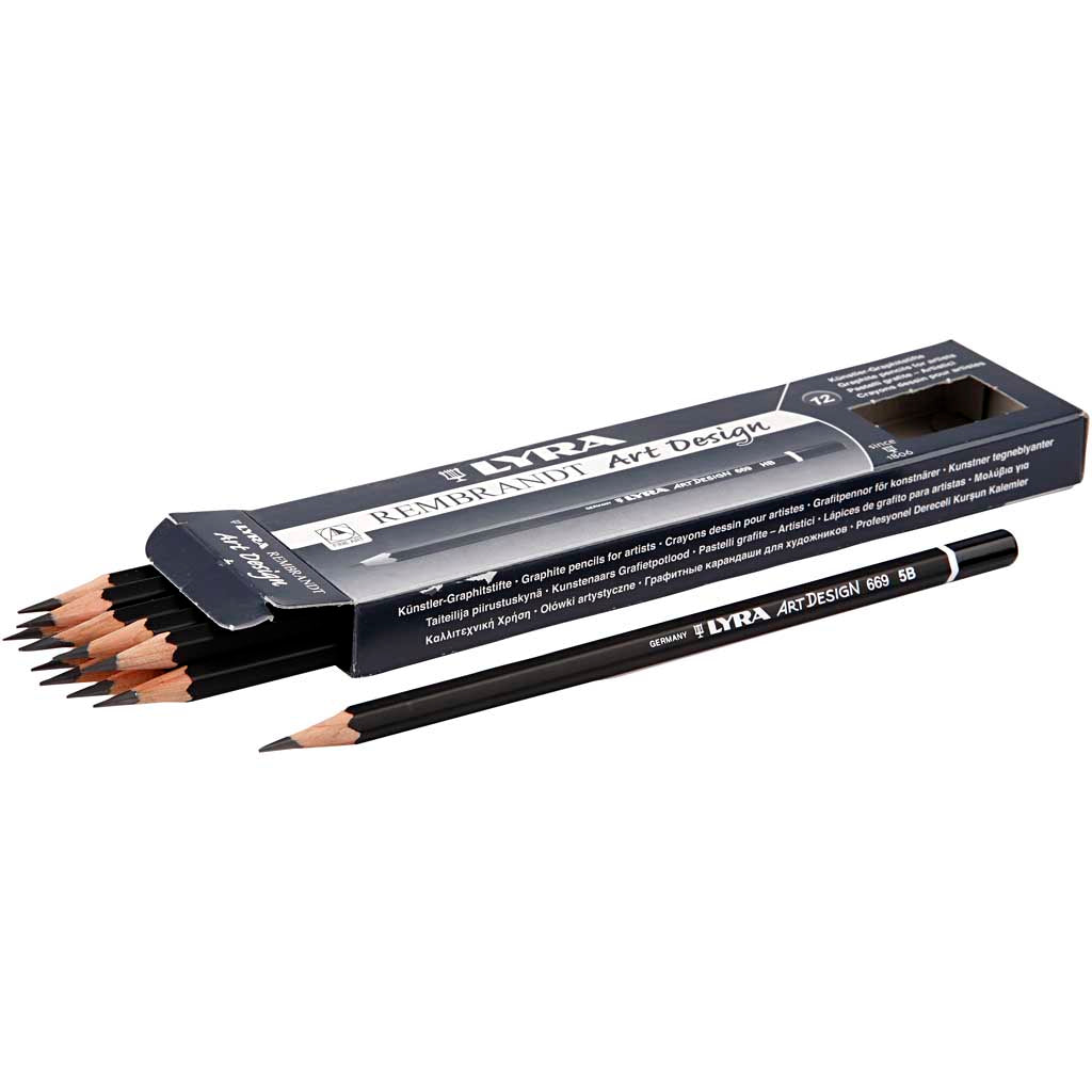 Lápices de dibujo Art Design ⌀ 6.9 mm — 12 ud (1 pack)
