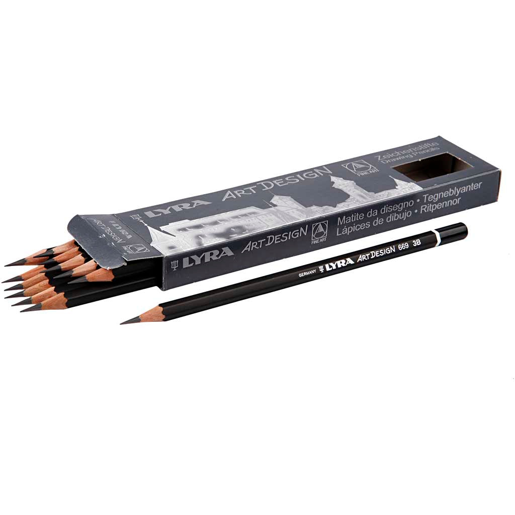 Lápices de dibujo Art Design ⌀ 6.9 mm — 12 ud (1 pack)