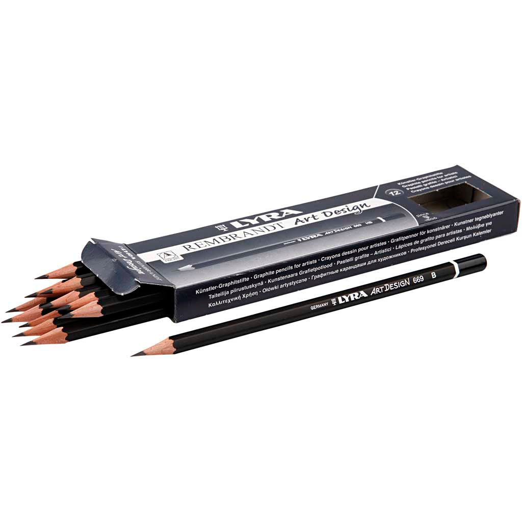 Lápices de dibujo Art Design ⌀ 6.9 mm — 12 ud (1 pack)