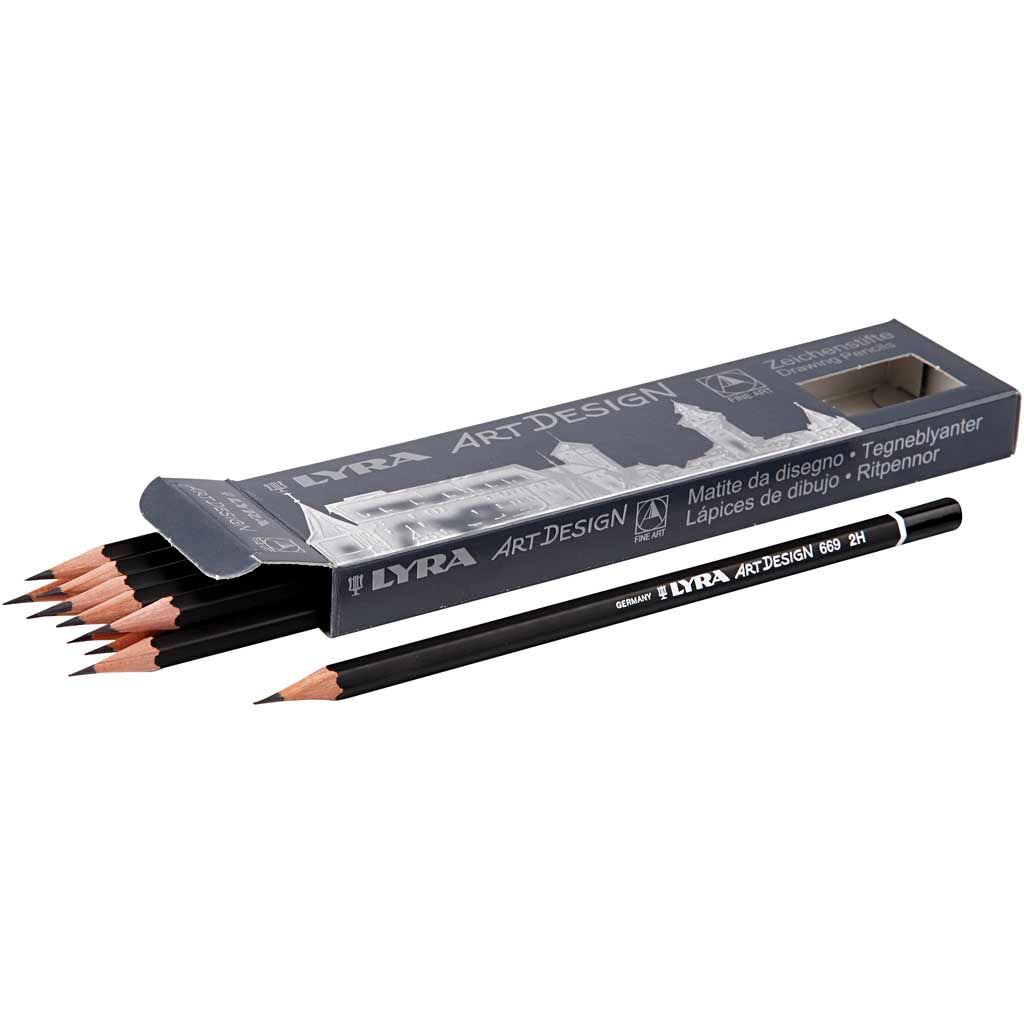 Lápices de dibujo Art Design ⌀ 6.9 mm — 12 ud (1 pack)