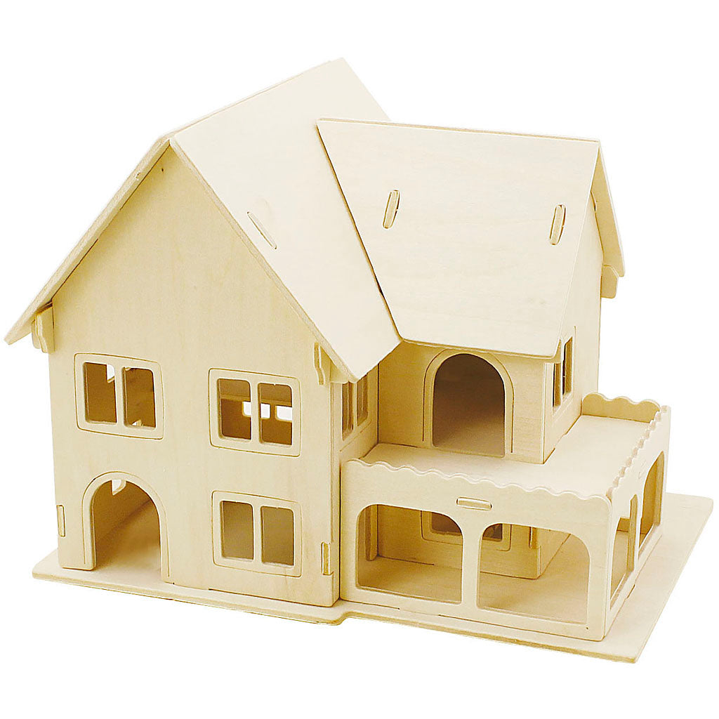 Kit de construcción 3D en madera — 1 ud