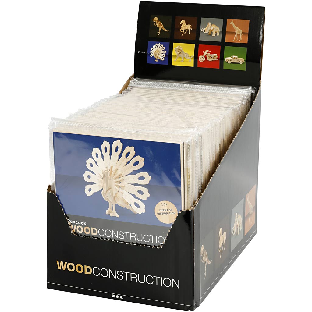 Figura de construcción 3D — 8x6 ud (1 pack)