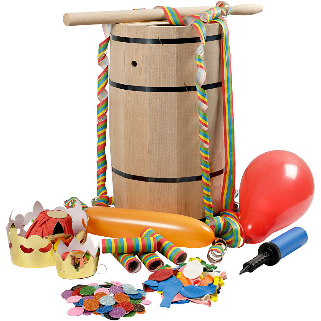 Piñata de Carnaval con decoración — 1 set