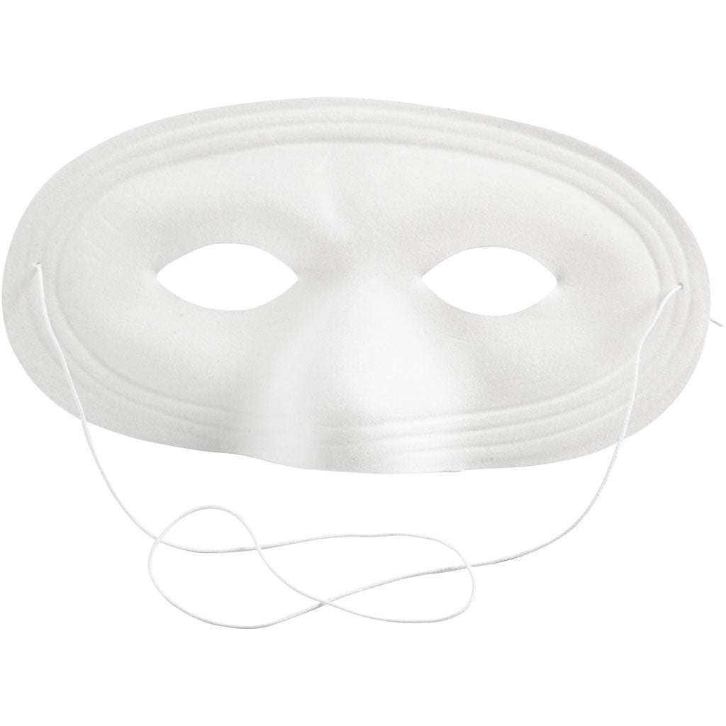 Antifaces blanco — 12 ud (1 pack)