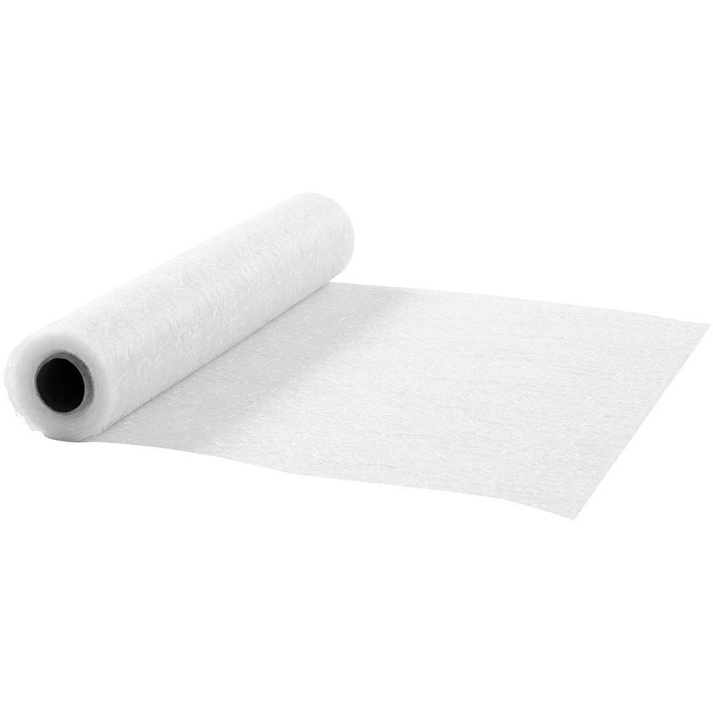 Camino de mesa blanco — 10 m (1 rollo)