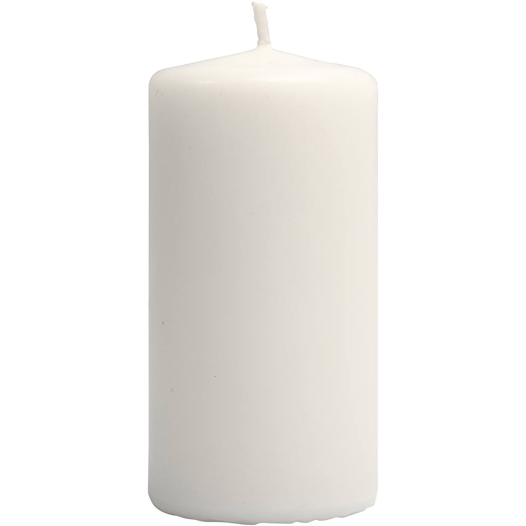 Velas blanco ⌀ 50 mm — 12 ud (1 pack)