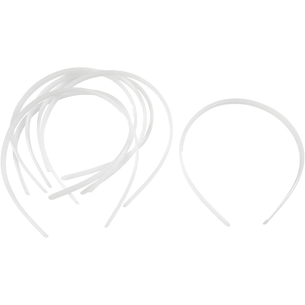Diademas blanco — 20 ud (1 pack)
