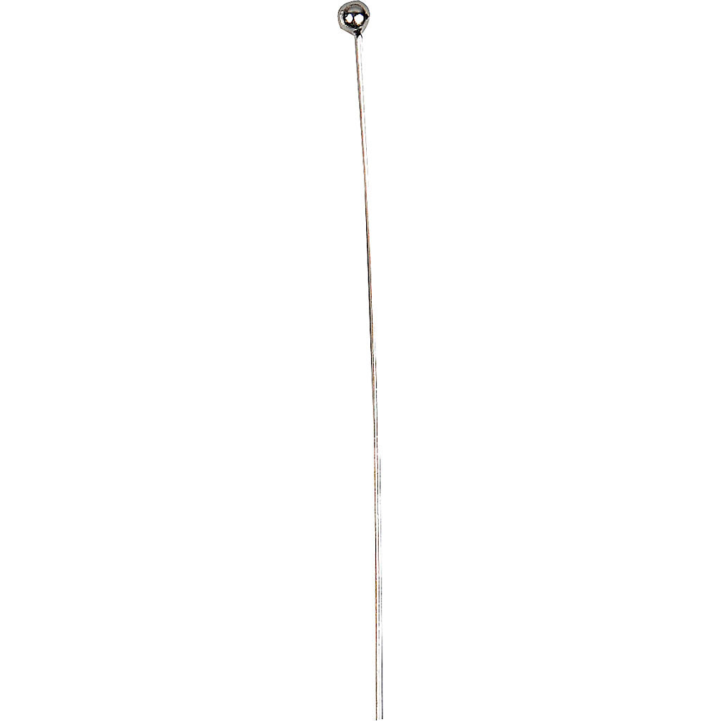 Alfileres con cabeza de bola L: 60 mm — 150 ud (1 pack)