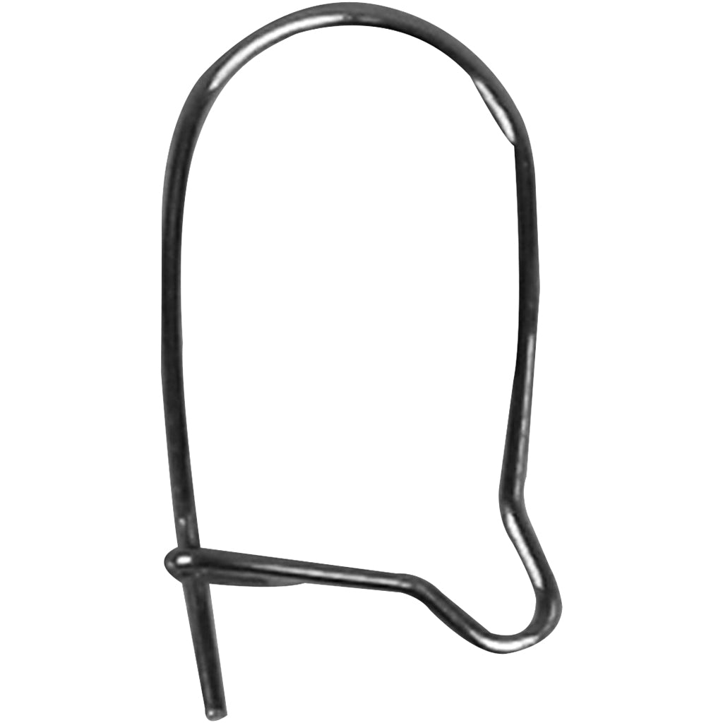 Ganchos para pendientes L: 15 mm — 200 ud (1 pack)