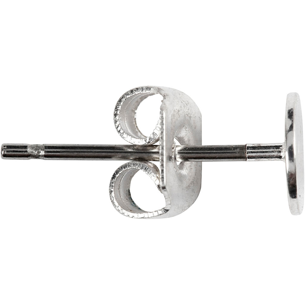 Pendientes de botón L: 13 mm — 100 ud (1 pack)