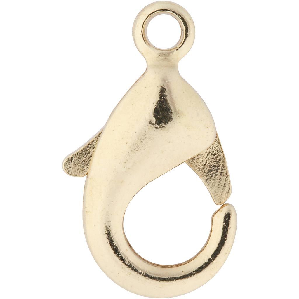 Mosquetones dorado L: 10.1 mm — 100 ud (1 pack)