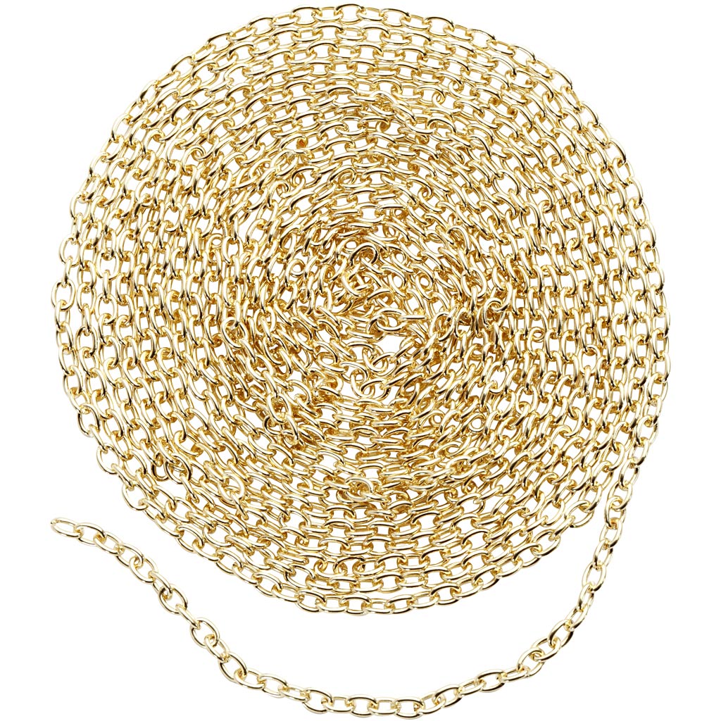 Cadena dorado — 20 m (1 pack)