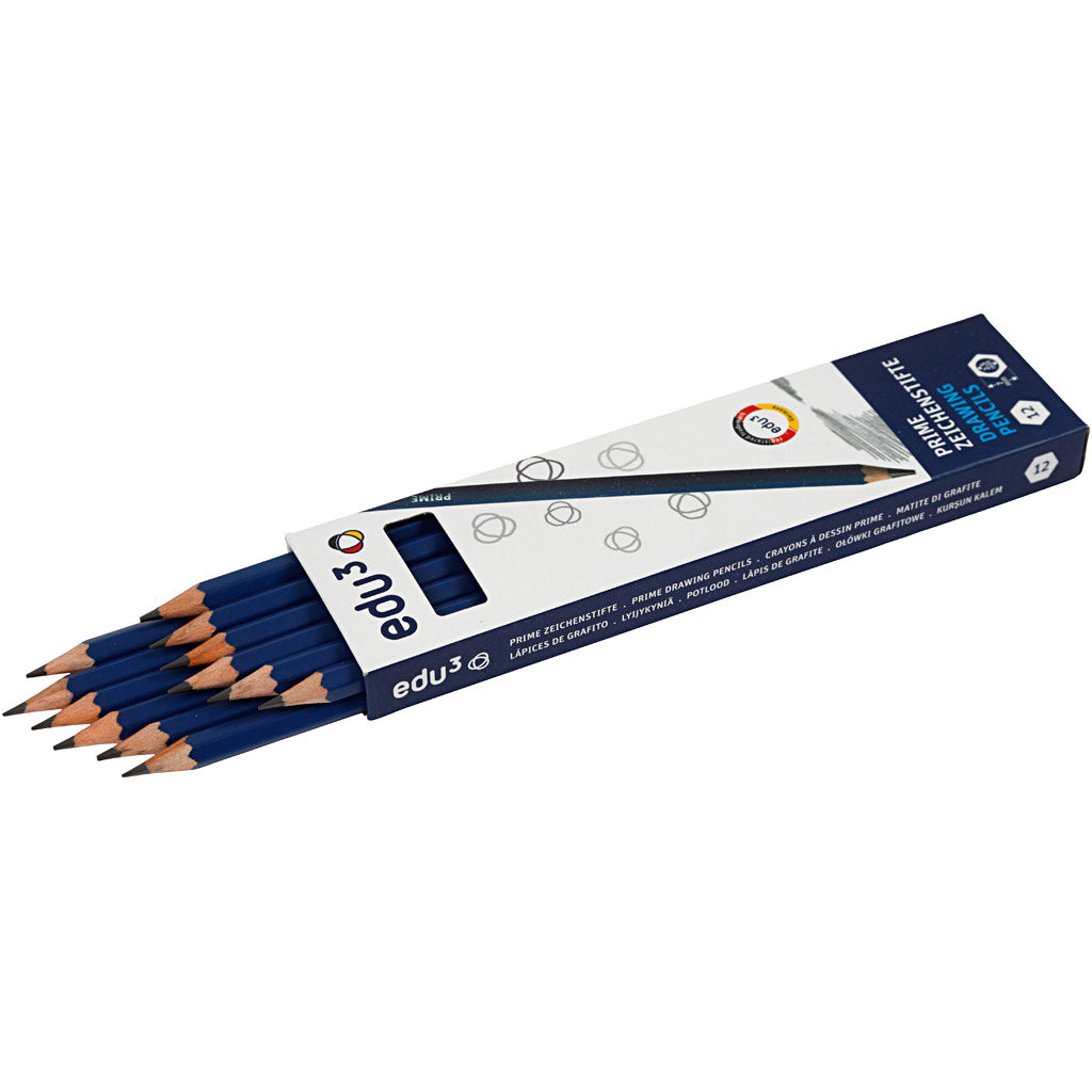 Lápiz EDU3 de dibujo — 12 ud (1 pack)