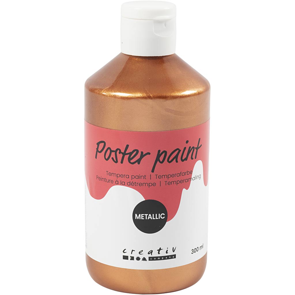 Pintura póster metalizada metalizado 300 ml