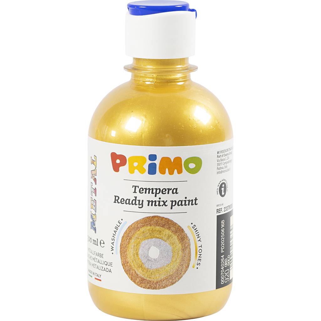 Pintura póster metalizada dorado 300 ml