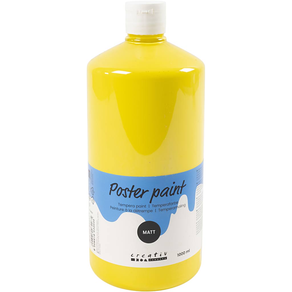 Pintura póster mate amarillo 1000 ml