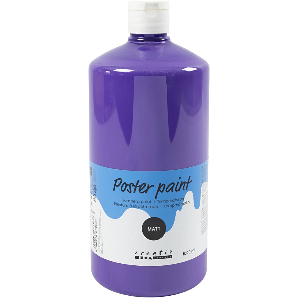 Pintura póster mate violeta 1000 ml