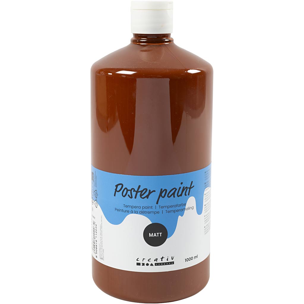 Pintura póster mate marrón 1000 ml
