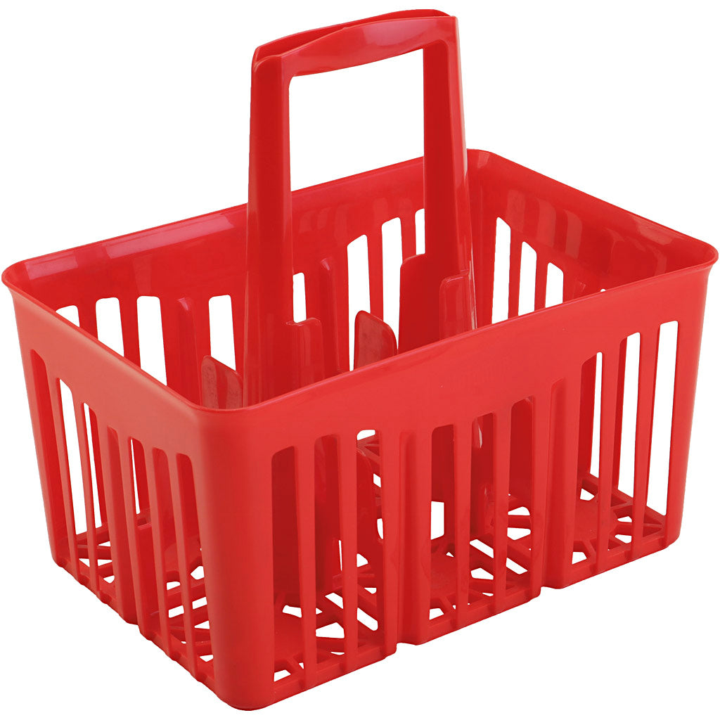 Cesta de pinturas PRIMO rojo — 1 ud