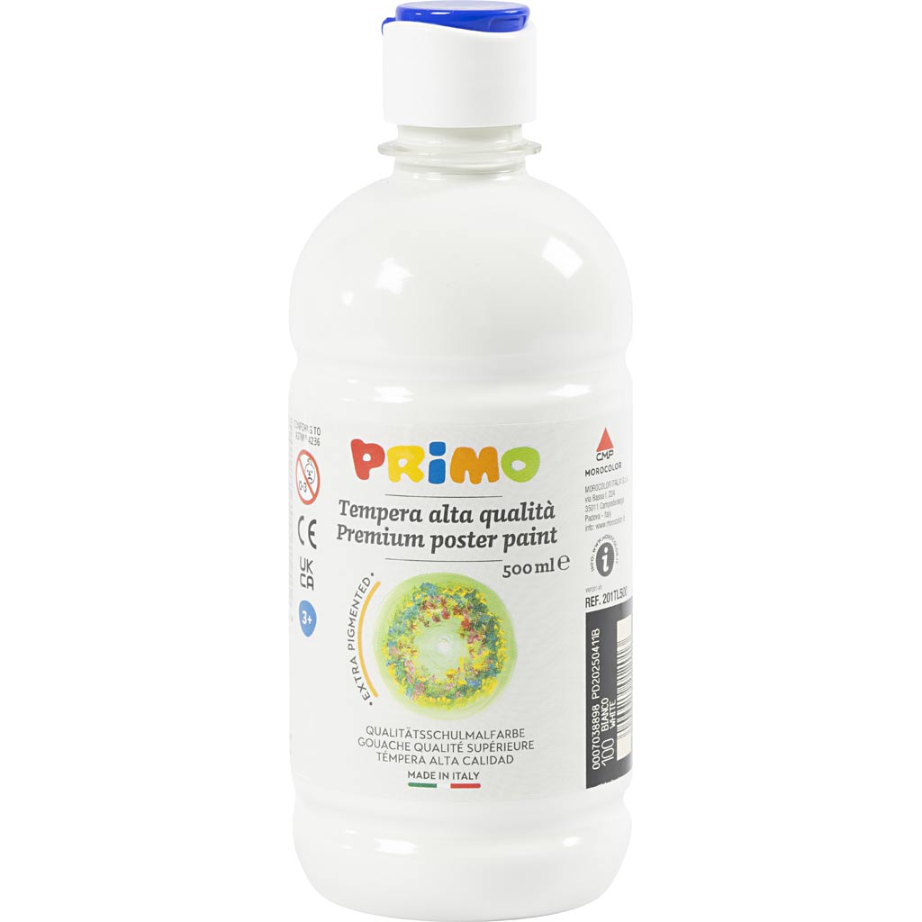 Pintura póster mate blanco 500 ml