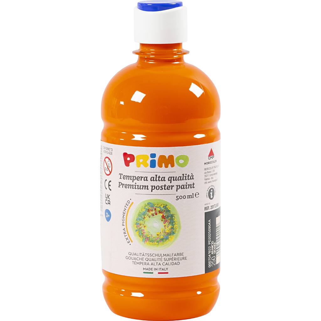 Pintura póster mate naranja 500 ml