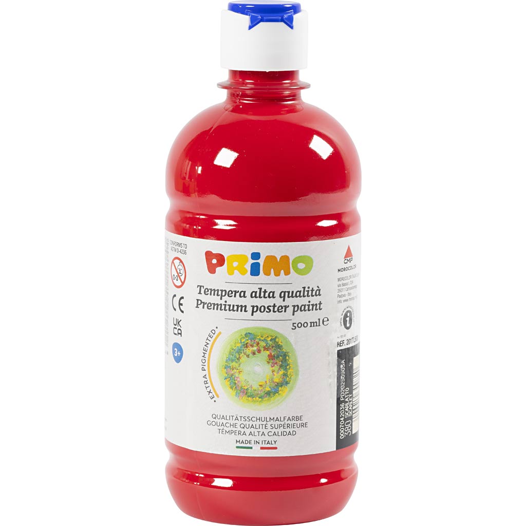 Pintura póster mate rojo oscuro 500 ml