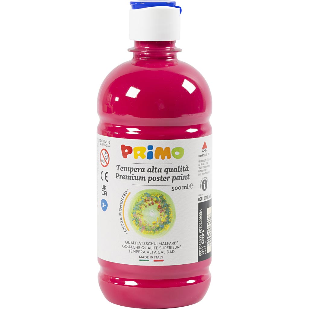 Pintura póster mate rojo 500 ml