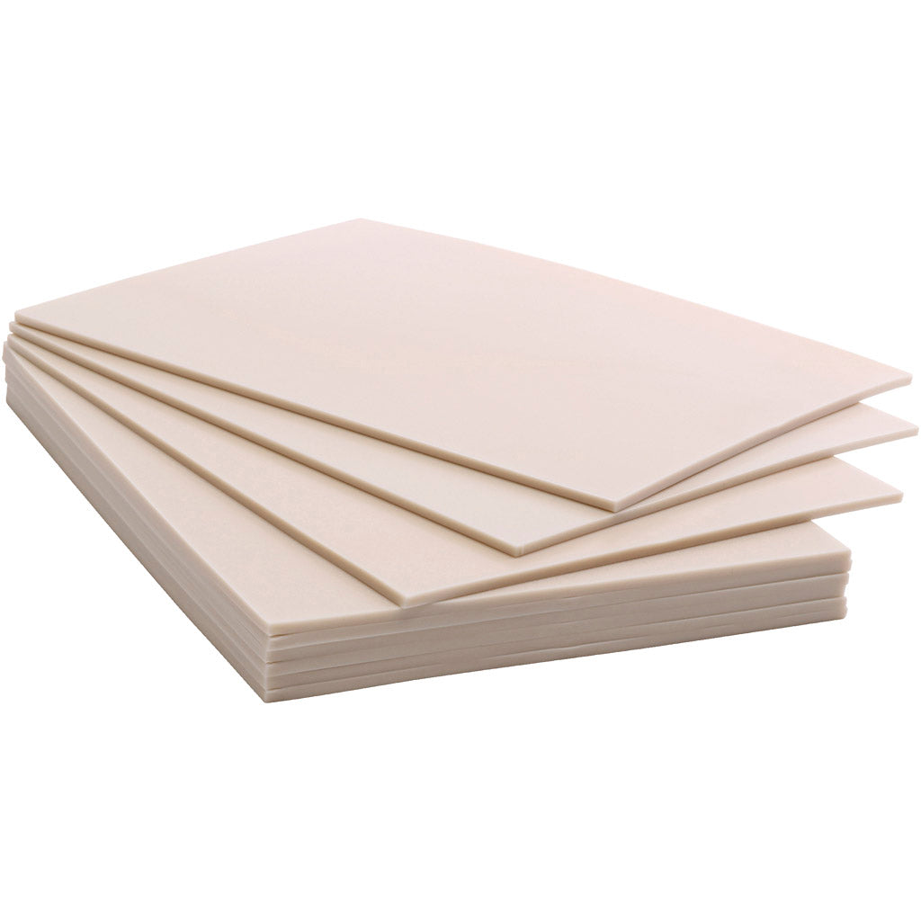 Planchas blandas de linóleo 15x20 cm — 10 ud (1 pack)