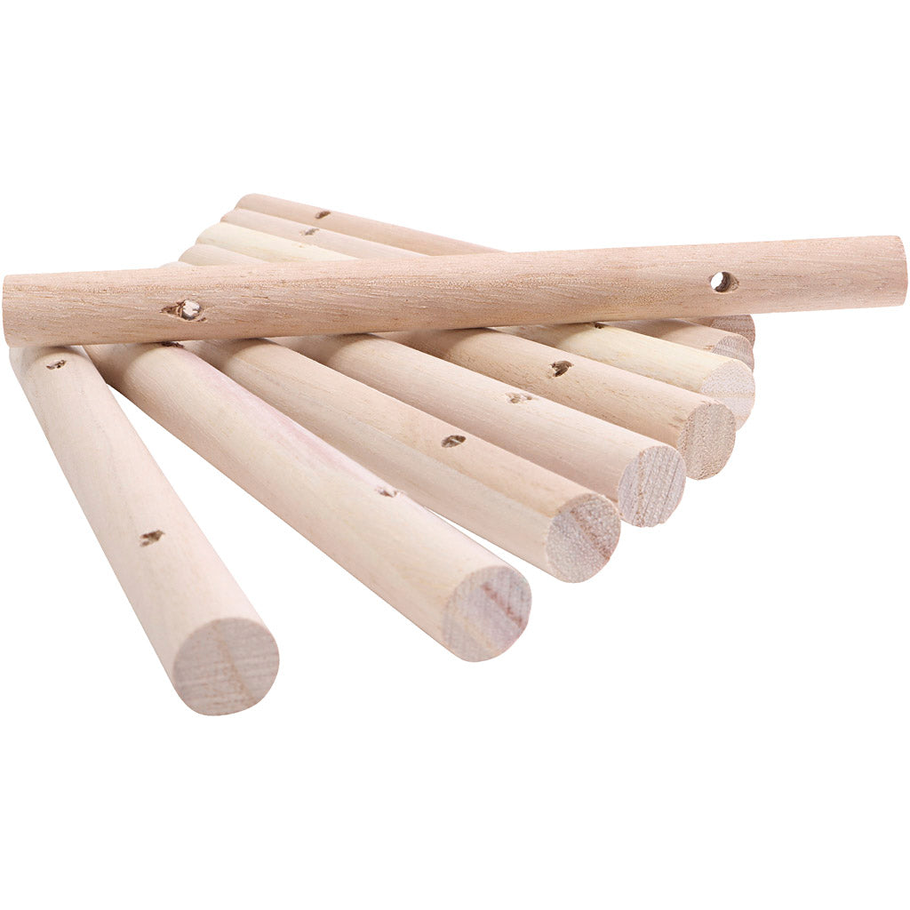 Varillas de madera para salvamanteles 18 cm — 108 ud (1 pack)