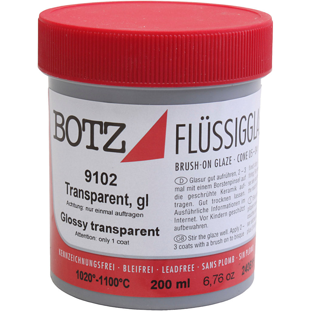 Esmalte para arcilla transparente 200 ml